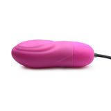 BANG! 7X Pulsing Rechargeable Silicone Bullet Pink