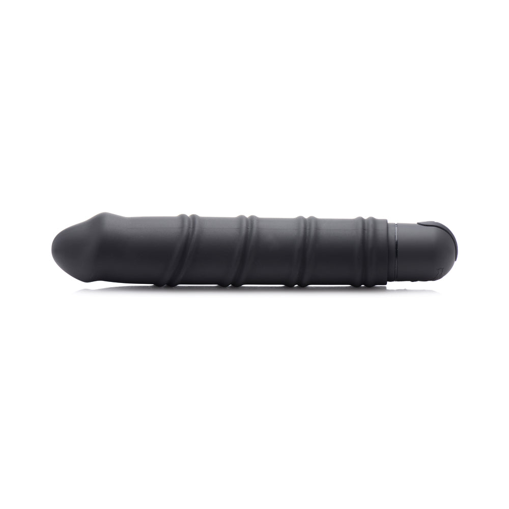 BANG! XL Bullet & Swirl Silicone Sleeve Black