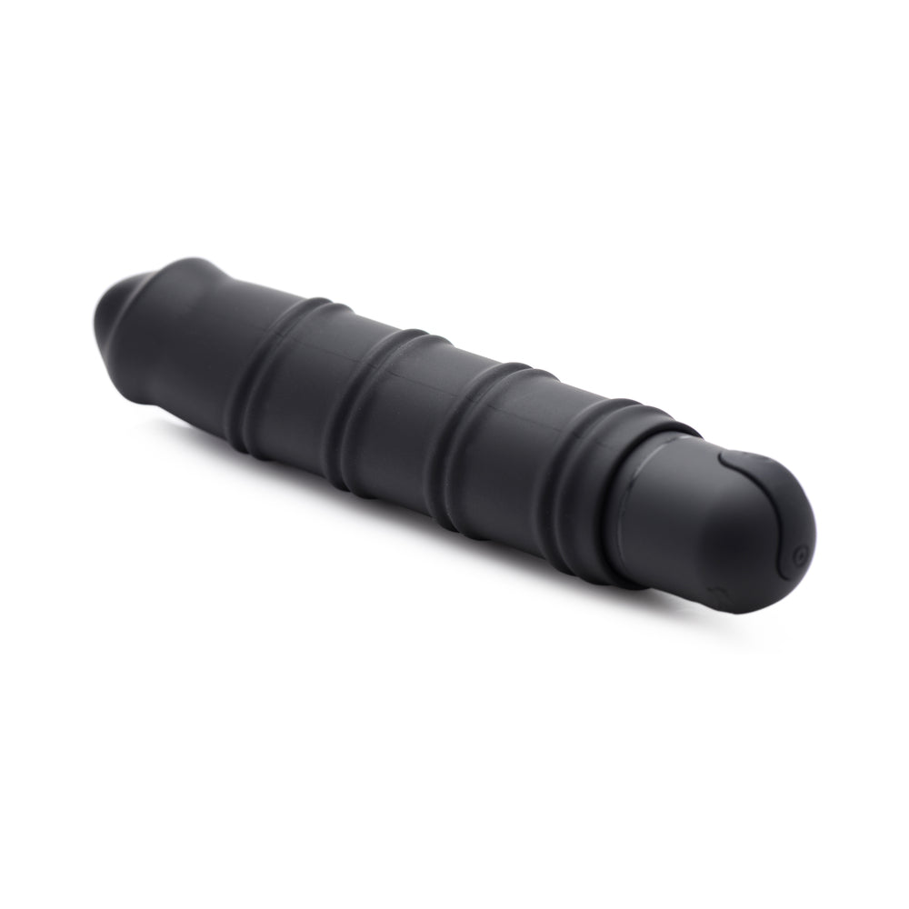 BANG! XL Bullet & Swirl Silicone Sleeve Black