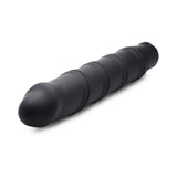 BANG! XL Bullet & Swirl Silicone Sleeve Black