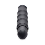 BANG! XL Bullet & Swirl Silicone Sleeve Black