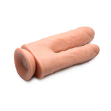 Big Shot Double Shot 8 inches Vibrating & Rotating Double Dong with Remote