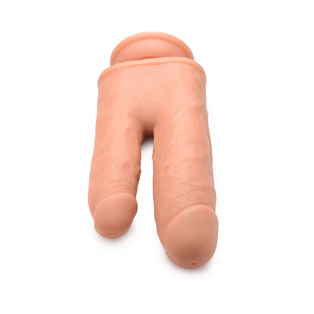 Big Shot Double Shot 8 inches Vibrating & Rotating Double Dong with Remote