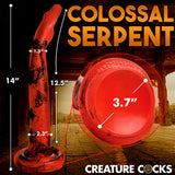 Creature Cocks King Cobra Large 14 inches Long Silicone Dong