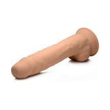 FLESHSTIXXX 10 inches Silicone Dildo with Balls Medium