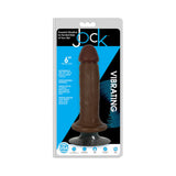 JOCK 6 inch No Balls Vibrating Dildo Dark
