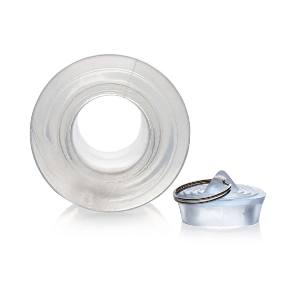Master Series Ass Bung Clear Hollow Anal Dilator 3 inches