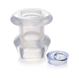 Master Series Ass Bung Clear Hollow Anal Dilator 3 inches