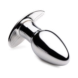 Master Series Chrome Blast 7X Rechargeable Butt Plug with Remote S