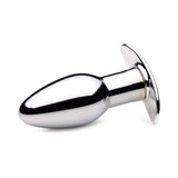 Master Series Chrome Blast 7X Rechargeable Butt Plug with Remote S