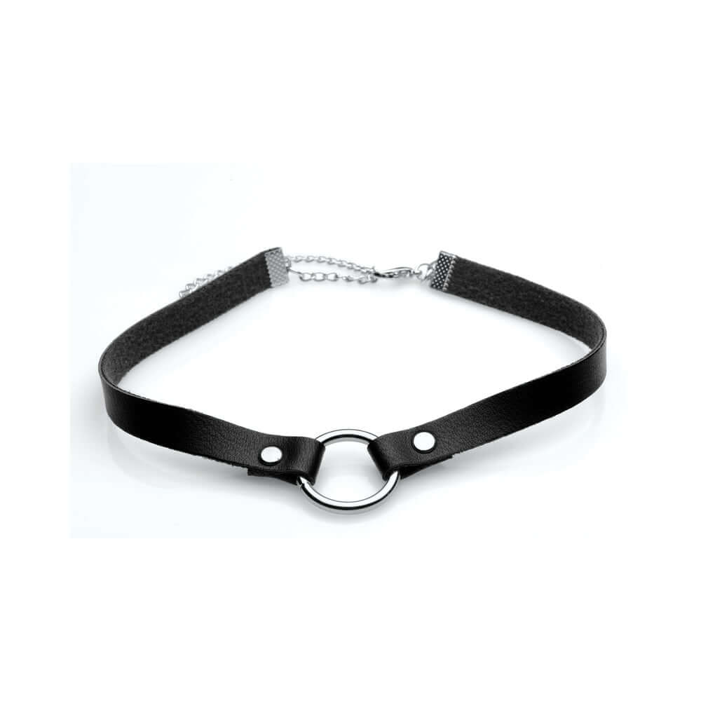 Master Series Lush Pet Silver Ring Slim Choker