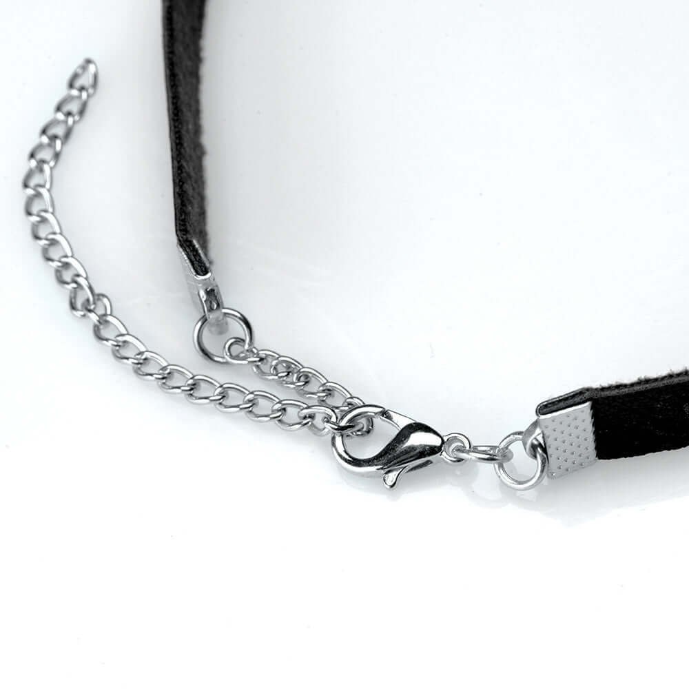 Master Series Lush Pet Silver Ring Slim Choker