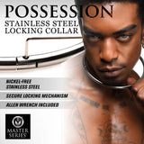 Master Series Possession Stainless Steel Locking Collar M