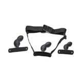 Master Series P-Spot Plugger Trainer 3-Piece Silicone Set with Harness