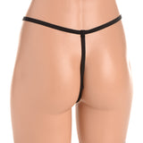 Master Series Scarlet Seduction Lace-up Corset & Thong M