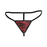 Master Series Scarlet Seduction Lace-up Corset & Thong L