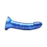 Simply Sweet 7 inches Metallic Silicone Dildo Blue