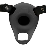 Size Matters Realistic Silicone Penis Sheath Black