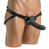 Size Matters Realistic Silicone Penis Sheath Black