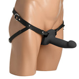 Size Matters Smooth Silicone Penis Sheath Black
