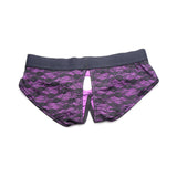 Strap U Lace Envy Pegging Set Purple/Black