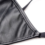 STRICT Lace-up Corset Vest & Thong L