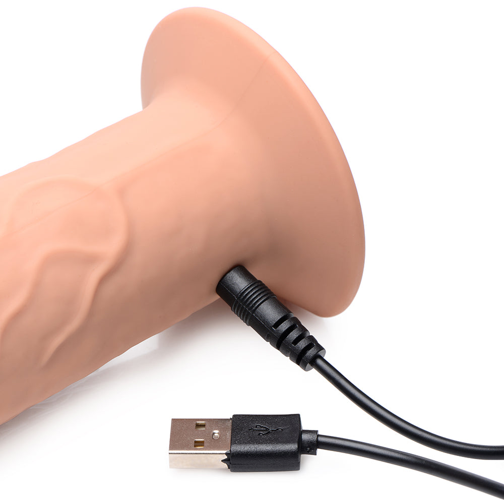 Thump It 7X Remote Vibrating & Thumping Dildo M