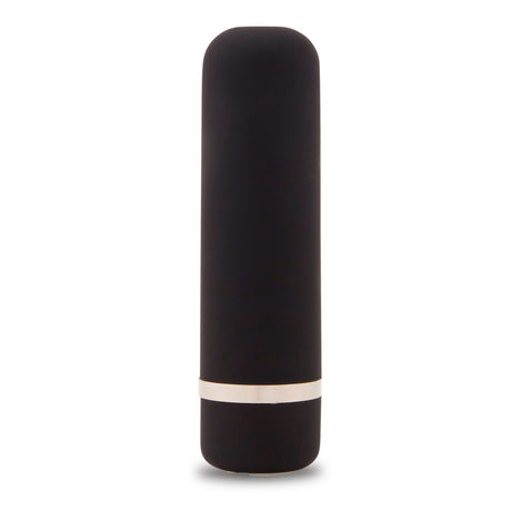 Nu Sensuelle Joie Bullet Vibrator Black in sleek design, perfect for external pleasure and versatile use.