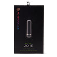 Nu Sensuelle Joie Bullet Vibrator Black packaging showcasing its compact design and features.