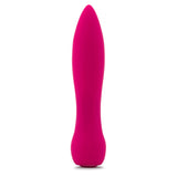 Nu Sensuelle Bobbii Rechargeable Silicone Bullet Magenta - sleek silicone bullet vibrator in vibrant magenta.