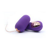 Nu Sensuelle Petite Remote Control Egg Purple with silky-smooth silicone coating and ergonomic design.