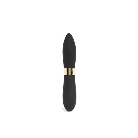 Nu Sensuelle Deux Bullet Vibrator Black featuring a sleek design with dual ends for customizable pleasure.