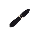 Nu Sensuelle Deux Bullet Vibrator Black with dual ends and sleek design.