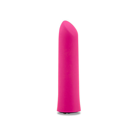 Nu Sensuelle Iconic Bullet Vibrator Deep Pink showcasing its sleek design and vibrant color.