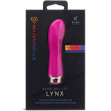 Nu Sensuelle Lynx Bullet With Nitro Motor Magenta packaging showcasing its sleek design and features.