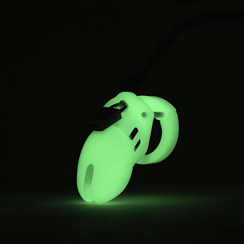 CB-6000S Glow-in-the-Dark Chastity Cage Kit