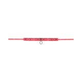 Sex & Mischief Exs & Ohs Bound and Belted restraint belt with sleek design and bold red accents.