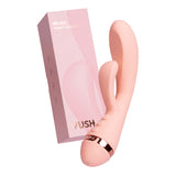 Vush Muse Dual Stimulation Rabbit Vibrator with elegant packaging, designed for dual stimulation and blended orgasms.
