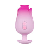 Aria Tulip Trance Clitoral Stimulator Pink for targeted clitoral and nipple stimulation with gentle suction.