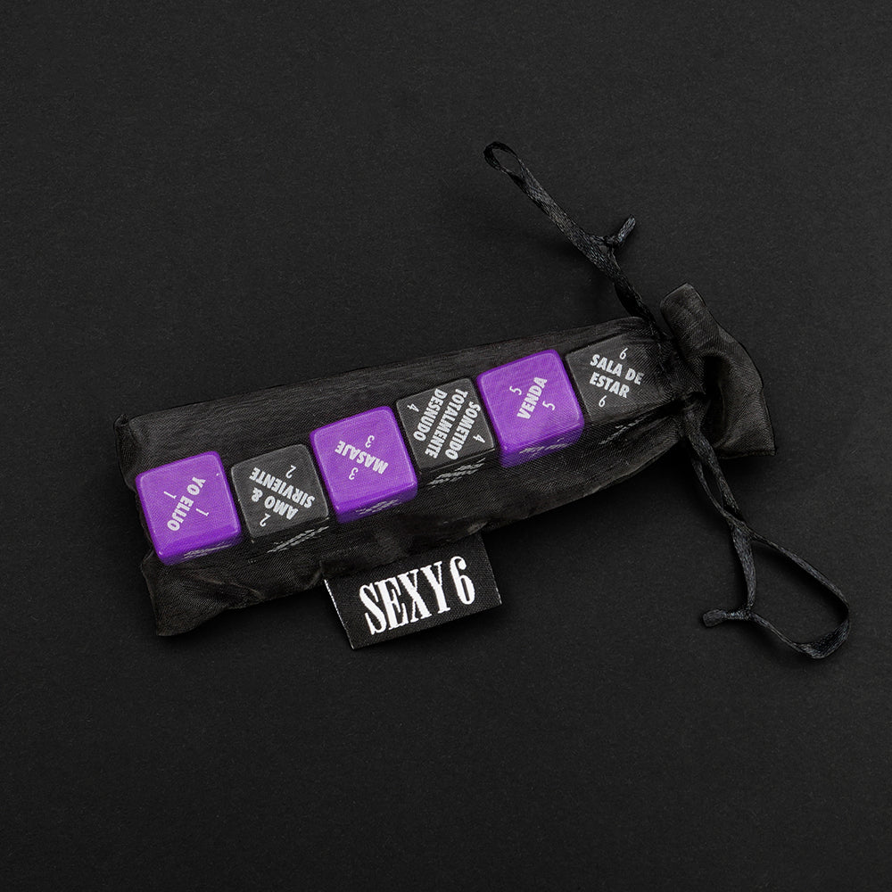 Sexy 6 Dice Game Kinky Edition Spanish