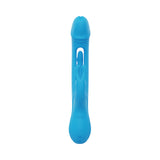 Honey Play Box Trilux Kinky Finger Rabbit Vibrator with Anal Beads Blue