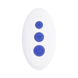 Evolved Lovebirds Rechargeable Silicone Remote-Controlled Dual-Ended Vibrator Blue