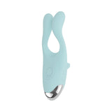 Evolved Couples Therapy Rechargeable Silicone Flexible Arm Tapping Finger Vibrator Mint