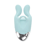 Evolved Couples Therapy Rechargeable Silicone Flexible Arm Tapping Finger Vibrator Mint