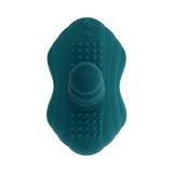 Playboy Have A Seat Rechargeable Silicone Remote-Controlled Vibrating Grind Pad Deep Teal