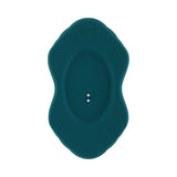 Playboy Have A Seat Rechargeable Silicone Remote-Controlled Vibrating Grind Pad Deep Teal