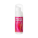 Love to Love Super Smooth Foaming Intimate Lubricant 1.7 Oz bottle with pump dispenser on a white background.