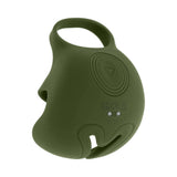 Zero Tolerance Nutty Buddy Cock Ring Stimulator Silicone Green for enhanced pleasure and stimulation.