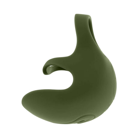 Zero Tolerance Nutty Buddy Cock Ring Stimulator Silicone Green, designed for pleasure with flexible silicone and vibrations.