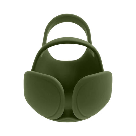 Zero Tolerance Nutty Buddy Cock Ring Stimulator Silicone Green view from above, showcasing flexible silicone design.